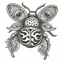 roll polli bug ravioli tattoo design idea