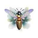 Honey Bee tattoo design idea