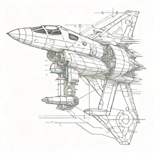 aerospace engineering tattoo design idea