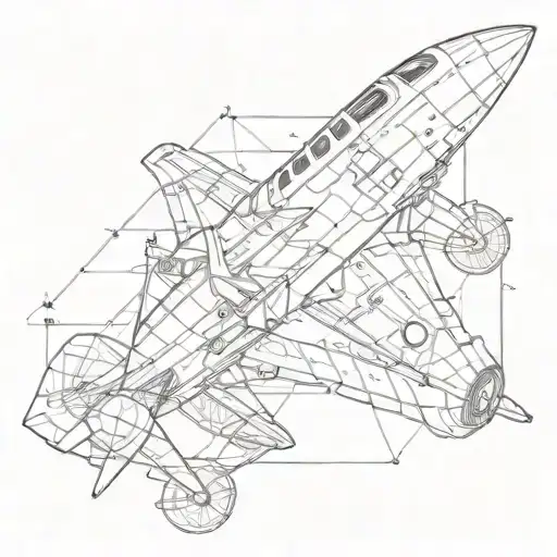 aerospace engineering tattoo design idea