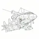 aerospace engineering tattoo design idea