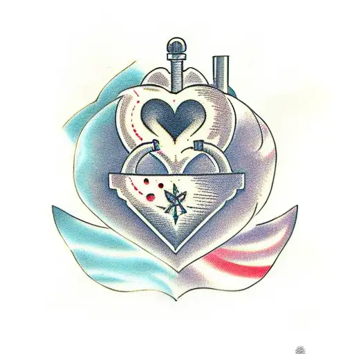 heart side tattoos