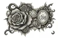 G59 text only tattoo design idea