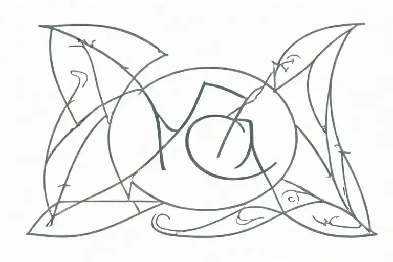 amor fati memento mori tattoo design idea