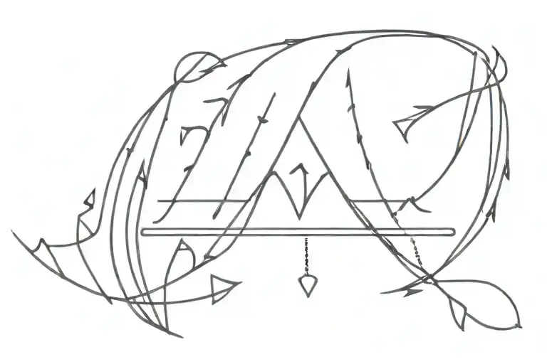 strong independent free spirit symbol tattoo design idea