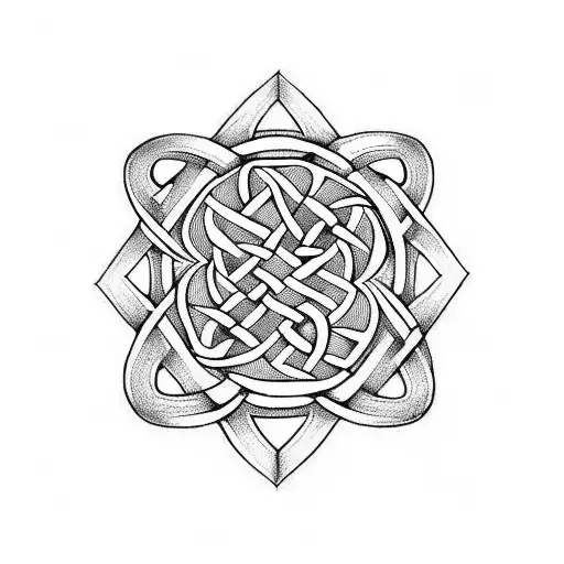 Celtic Knot tattoo design idea