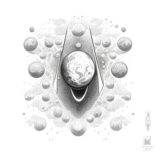 comet tattoo design idea