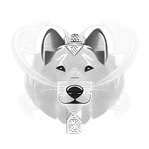 cappou, nala, milou, kita, my pets initials tattoo design idea