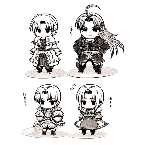 Final Fantasy Tactics characters tattoo design idea