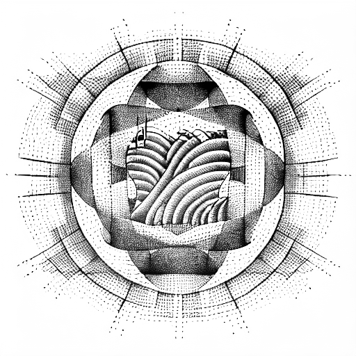 depeche mode music notes tattoo design idea