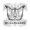 depeche mode music notes tattoo design idea