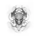 marvel tattoo design idea