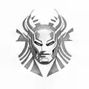 marvel tattoo design idea