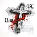 bible verse joshua 24:15 with cross tattoo design idea