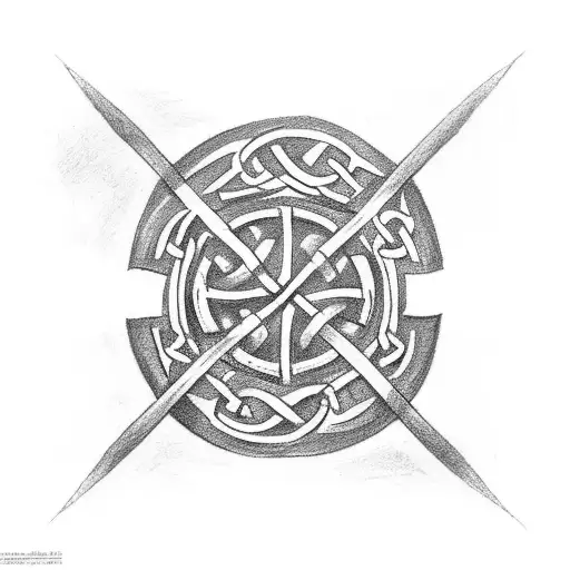 Celtic Knot tattoo design idea