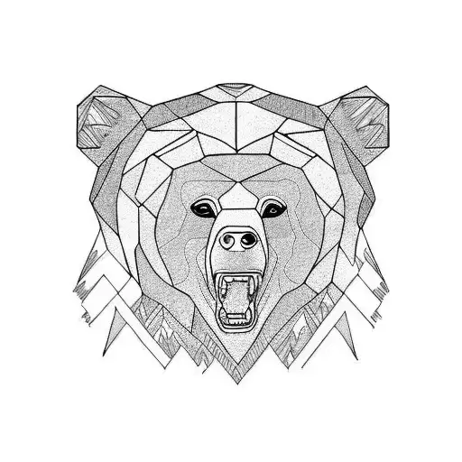 Grizzly Bear tattoo design idea