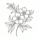 flower tattoo tattoo design idea