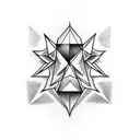 Illuminati tattoo design idea