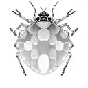 a spider ladybug and ant  tattoo design idea