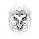 horus papirum tattoo design idea