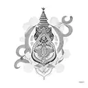 Nepal tattoo design idea