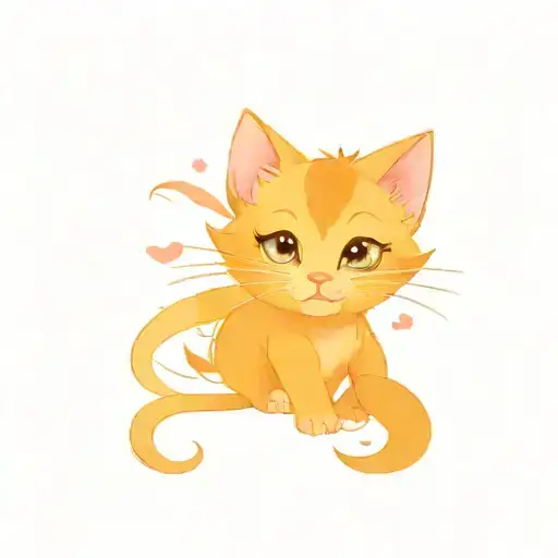 A mix of Marie from aristocats mixed with a my chemical romance theme  tattoo design idea