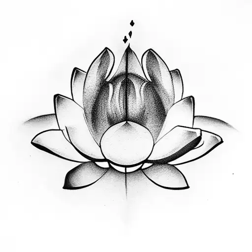 realistic lotus tattoo black and white - Google Search | Lotus flower tattoo  design, Flower tattoo designs, Flower tattoo drawings