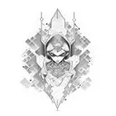 Baki Hanma tattoo design idea