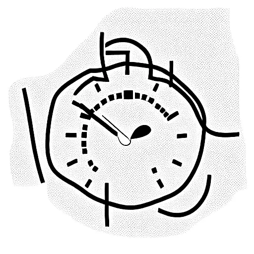 stopwatch, JJ, checkerboard tattoo design idea