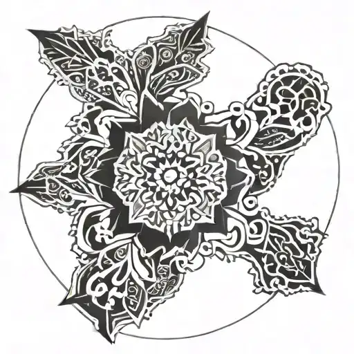 Kurdistan tattoo design idea