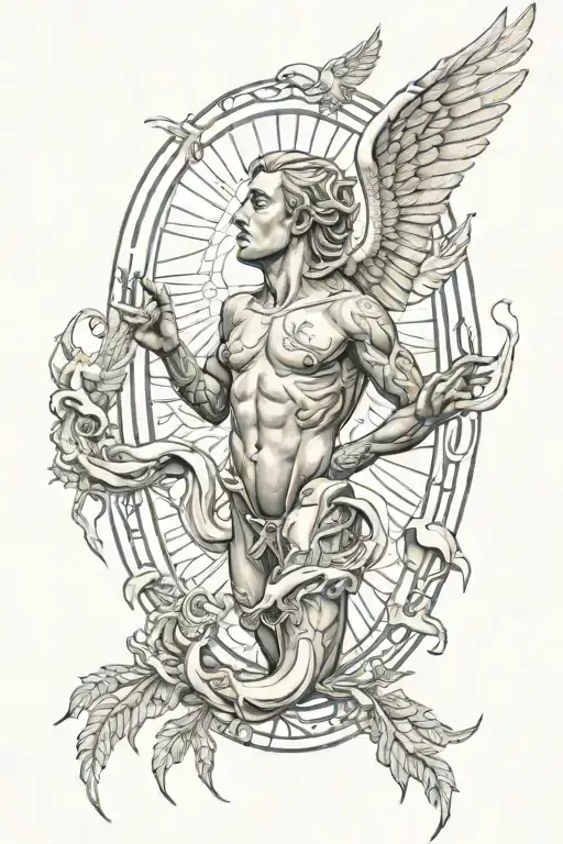 Nirvana In Utero tattoo design idea