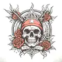 liberty or death tattoo tattoo design idea