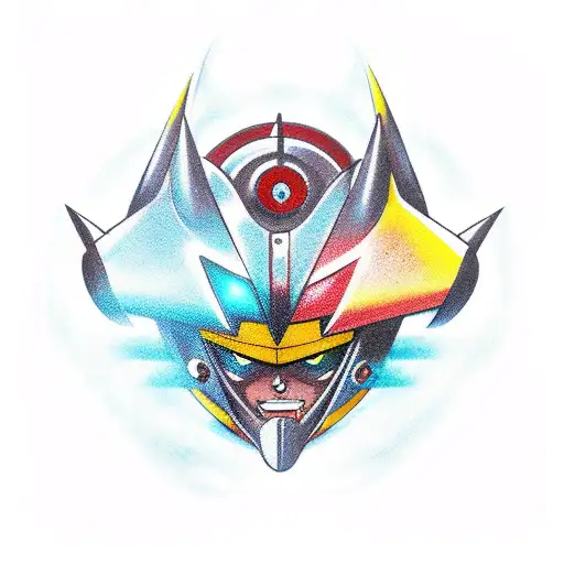 gurren lagann drill tattoo design idea