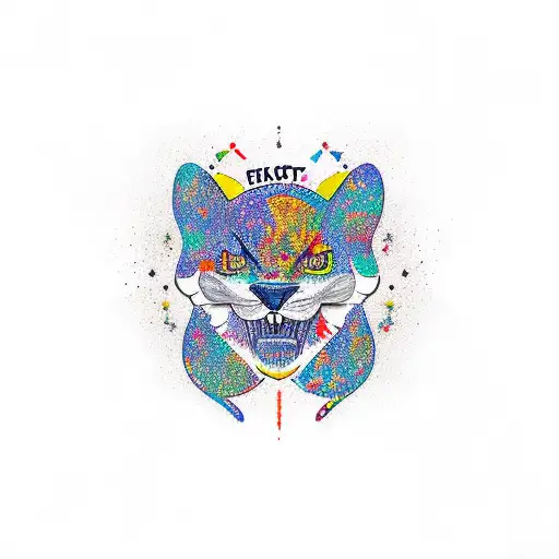 east tattoo design idea