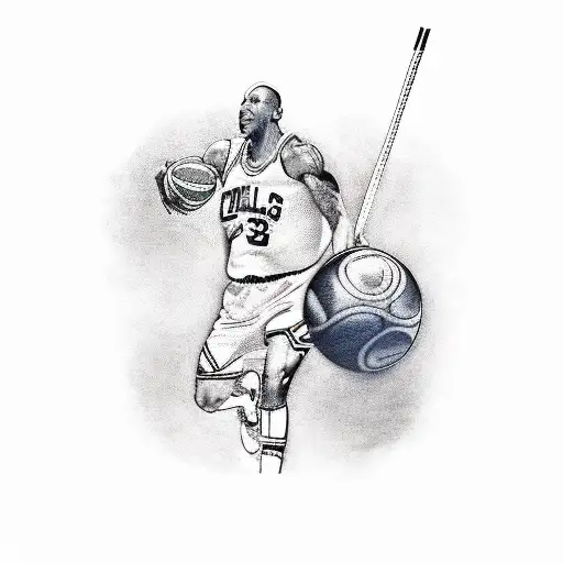 Michael Jordan, Arnold Schwarzenegger, Sagittarius, Cancer, Scorpio, Leo, Panorama Chicago. tattoo design idea