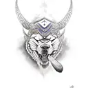 gladiator tattoo design idea