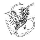 Skyrim dragon language letters tattoo design idea