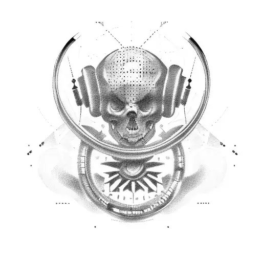 tatuagem com a data 2008 letra a maquina e cruz tattoo design idea