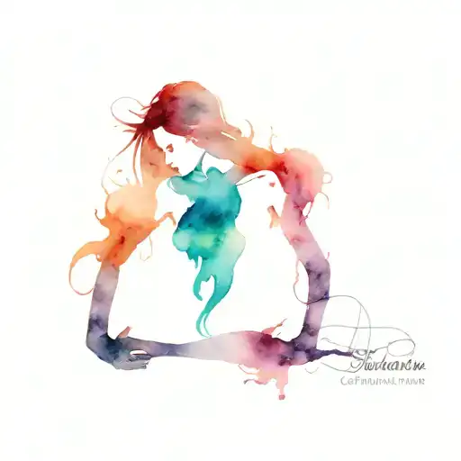 schizophrenia tattoo design idea