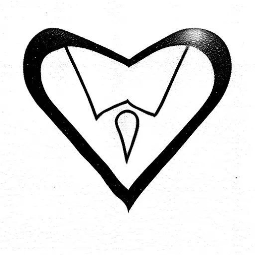 Lost love tattoo design idea