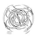 gemini, pisces, acquarius, cancer tattoo design idea