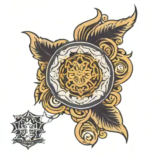 forarm band for brother  tattoo design idea
