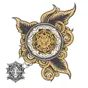 forarm band for brother  tattoo design idea