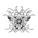 collar bone tattoo  tattoo design idea