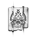 clapperboard tattoo design idea