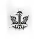 Pubg mobile  tattoo design idea