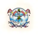 peter pan  tattoo design idea