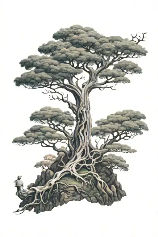 telperion, the silver tree of valinor, tolkien tattoo design idea