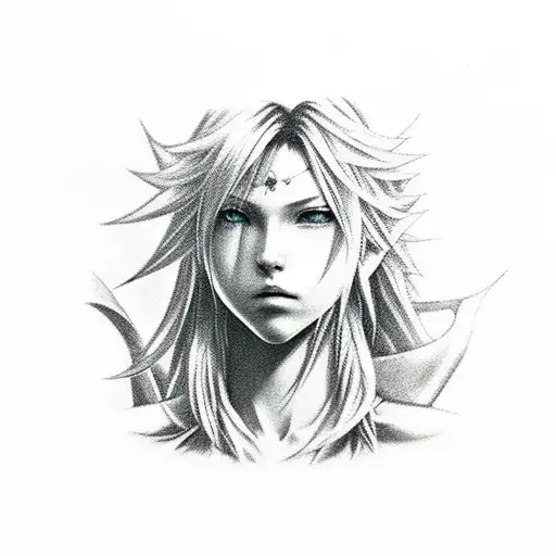 final fantasy tattoo design idea