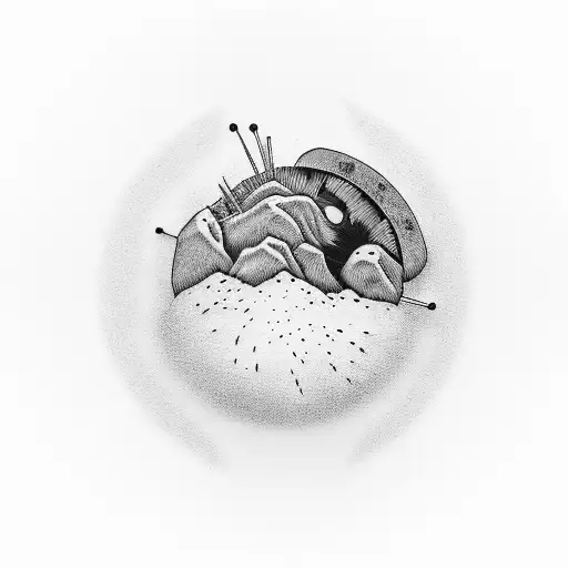 sisyphus tattoo design idea